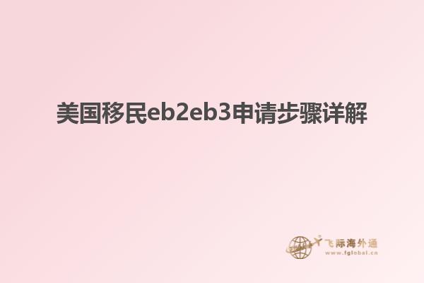 美国移民eb2eb3申请步骤详解