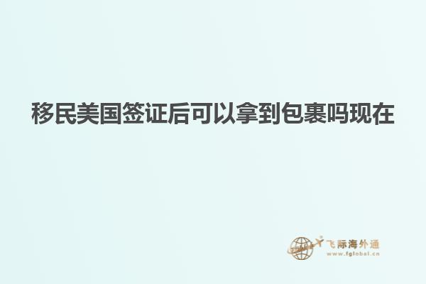 移民美国签证后可以拿到包裹吗现在