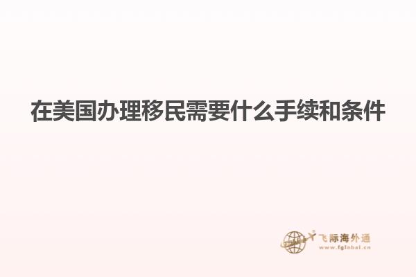 在美国办理移民需要什么手续和条件