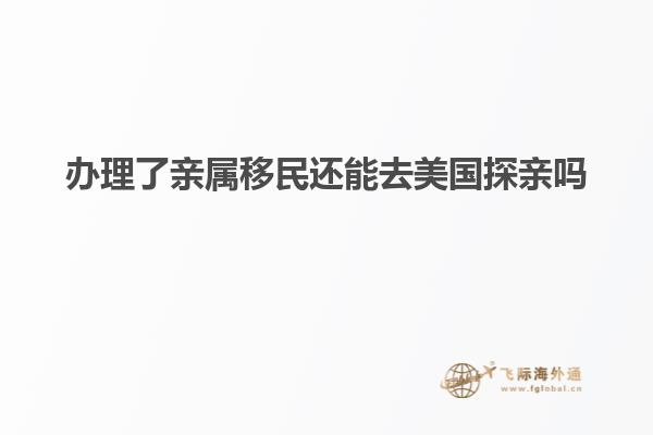 办理了亲属移民还能去美国探亲吗