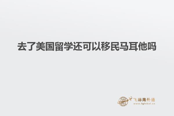 去了美国留学还可以移民马耳他吗