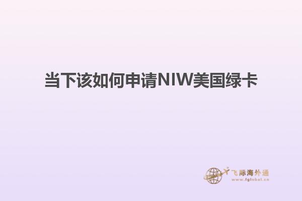 当下该如何申请NIW美国绿卡