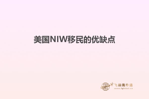 美国NIW移民的优缺点