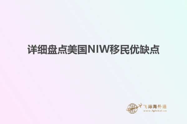 详细盘点美国NIW移民优缺点
