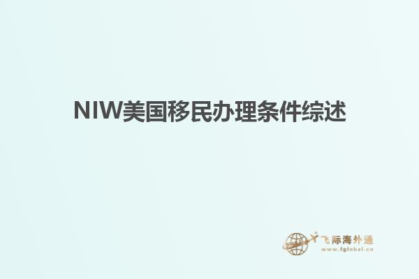 NIW美国移民办理条件综述