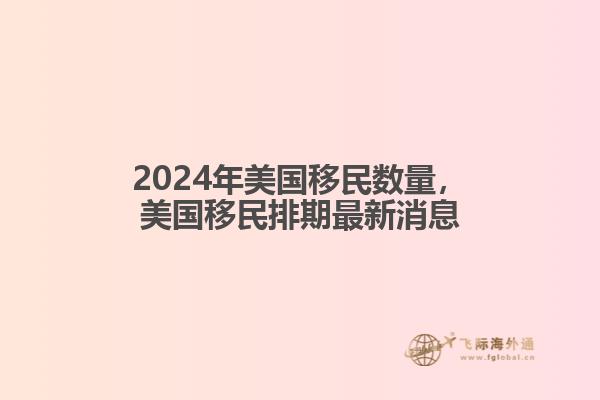 2024年美国移民数量，美国移民排期最新消息