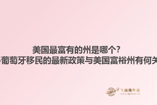 美国最富有的州是哪个？2025葡萄牙移民的最新政策与美国富裕州有何关联？1.jpg