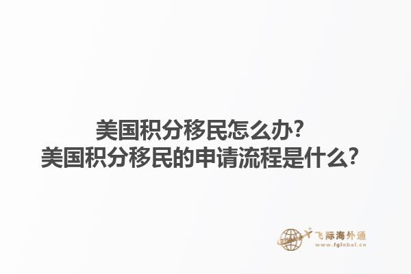 美国积分移民怎么办？美国积分移民的申请流程是什么？1.jpg