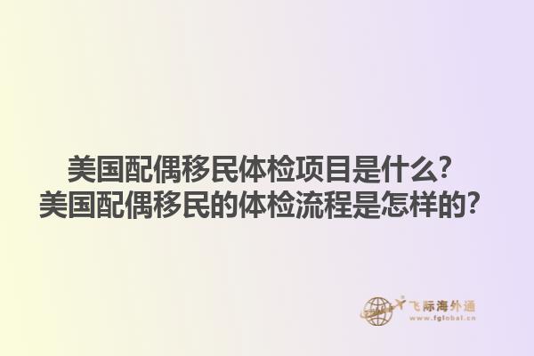 美国配偶移民体检项目是什么？美国配偶移民的体检流程是怎样的？1.jpg