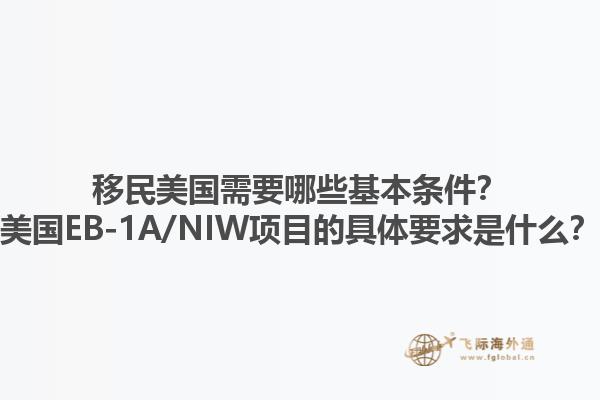 移民美国需要哪些基本条件？美国EB-1A/NIW项目的具体要求是什么？1.jpg