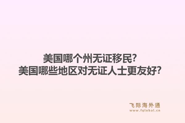 美国哪个州无证移民？美国哪些地区对无证人士更友好？1.jpg