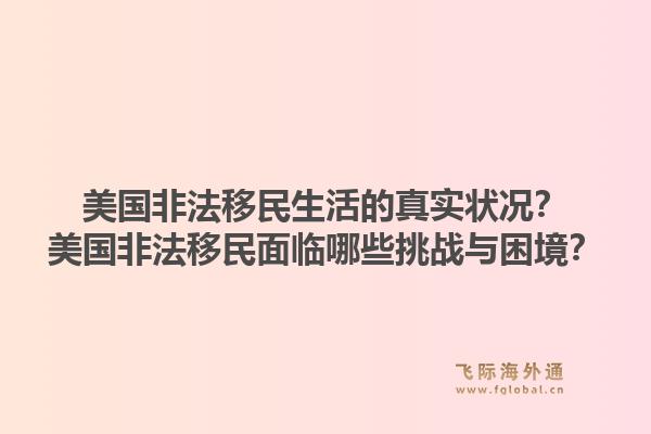 美国非法移民生活的真实状况？美国非法移民面临哪些挑战与困境？1.jpg