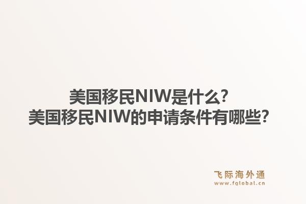 美国移民NIW是什么？美国移民NIW的申请条件有哪些？1.jpg