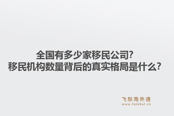 全国有多少家移民公司？移民机构数量背后的真实格局是什么？1.jpg
