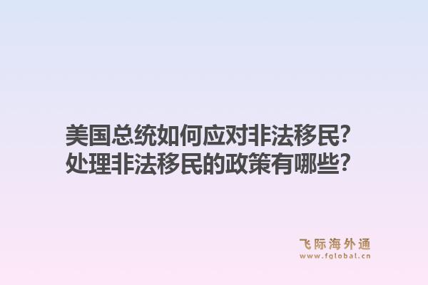 美国总统如何应对非法移民?处理非法移民的政策有哪些?1.jpg