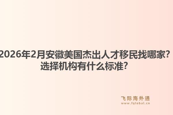 2026年2月安徽美国杰出人才移民找哪家？选择机构有什么标准？1.jpg
